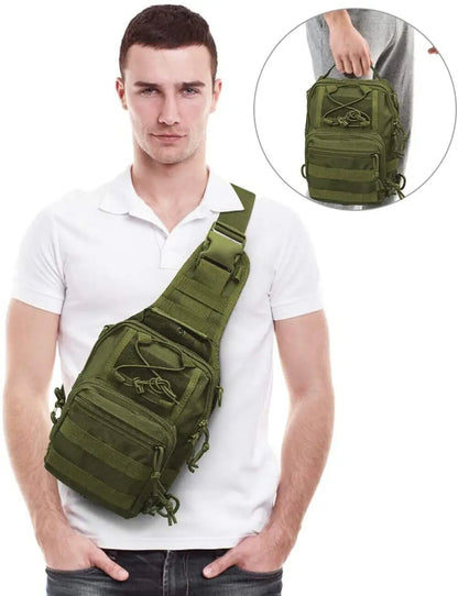 LOCO GEAR Assault Sling 25L Tactical Backpack